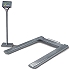 balances with software: Floor balances to weigh pallets with RS-232 interface.