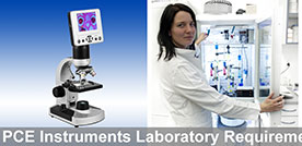 Laboratory requirements of PCE Instruments Ltd.