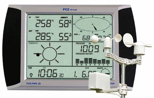 Barometers are instruments that determine the atmospheric pressure.