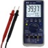 Multimeter with RS-232 interface, software and CAT III 1000 V.