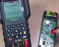 measuring main power with the W-700-S digital multimeters