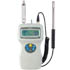 Air Testers for simultaneous measurements of five particle sizes, memory, RS-232, optional sensors for humidity, temperature and air velocity