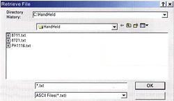 the hardness testers PCE-2000 come with optional software