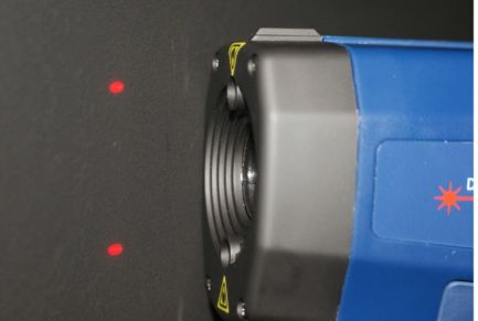 Infrared thermometers: laser
