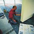 laser level: The measurement of areas is very easy.