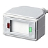 Light Meters to supervise light in displays, measurement range: from 20 to 60 lux.
