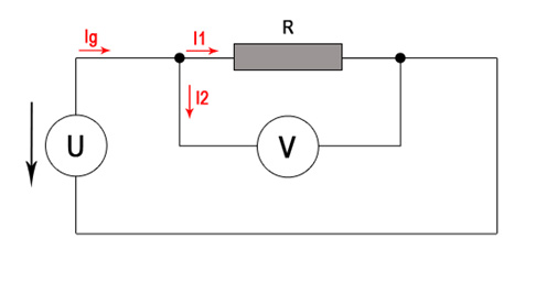 Multimeters parallel connection measurement 