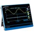 Tablet - Oscilloscopes PCE-OC 4 with a 10 " touch screen.