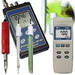 pH testers for use in laboratories, aquariums, or in the industrial sector to measure pH value.