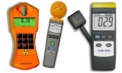 Radiation meters for measuring illumination, electro magnetic fields, solar radiation and solar activity.