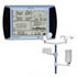 PCE-FWS 20 temperature meters: temperature, humidity, pluviometry, wind speed, logger, USB adapter, Software.