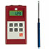 Thermo Anemometers to measure low air flow with a directional or multidirectional sensor.