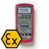 FLUKE 28 II Ex Voltmeters for measuring in ATEX 1, 2, 21 and ATEX 22 zones, with IP 67 dust and waterproof