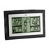 Weather Stations with graphic of a boy or a girl (weather forecast), radio sensor, time, date.
