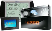 Weather Stations for measuring humidity, temperature, wind speed and air pressure.