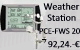 measuring instruments with memory and rs-232 connector.