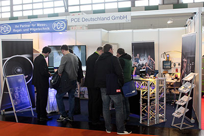 PCE Instruments at the German Maintenance exhibition.