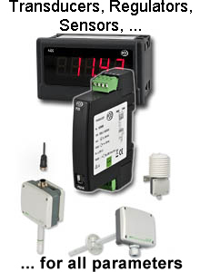 Transducers, regulators, sensors�