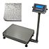 PCE-SST series postal scales: completely fabricated steel IP 66 / IP 65, resistant to water, ranges up to 150 kg.
