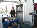 Selling of jewellery with Scales for gold.