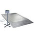 Calibrated silo scales PCE-TP SSR series with weighing range up to 2,000 kg, resolution above 0.1 kg, stainless steel