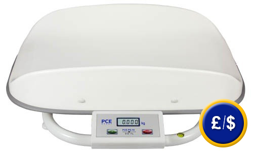 PCE-PS 15MBS verifiable baby balance up to 15 kg.