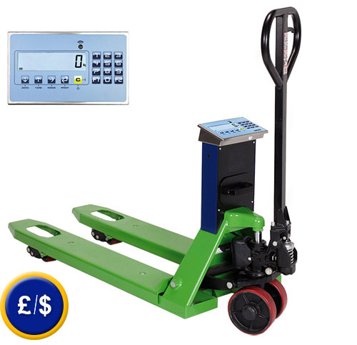 pallet truck scale with 3 weight ranges, PCE-TPWLKM Pallet Truck Scale