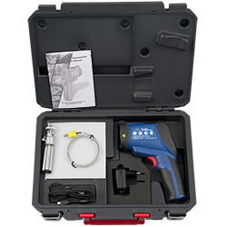 Delivery content of our Infrared Thermometer with Digital Camera PCE-IVT 1.