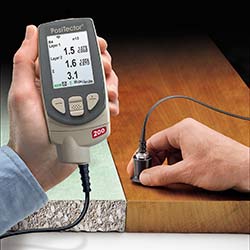 Our coating thickness gauge can measure the coating thickness of non-metallic materials
