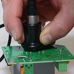 Thickness gauge PCE CT 25 dispaly