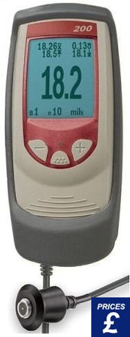 View or print user manual of the Coating thickness gauge PCE-PT 200