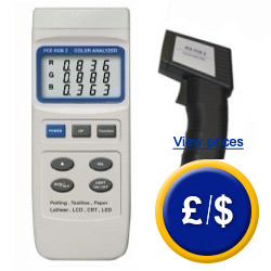 PCE-RGB colour meter