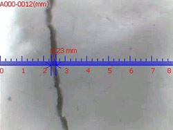 Crack Width Meter PCE-CWM 20: transfer images to computer