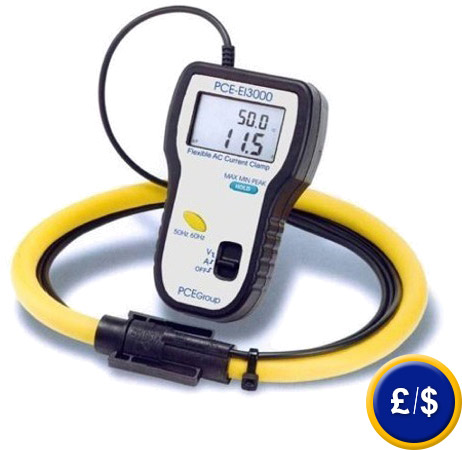 PCE-EI-3000 Current detector for cables up to 170 mm in diameter and 3000 Amp.