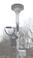 Use of the dust particle analyzer Micro Dust pro Kit outdoor.