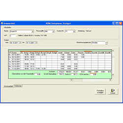 Electronic Time Clock BRK ER 2200 software