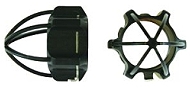 Centering Sleeve with object protection for miniature camera head   26 mm; protects the camera head and the lens of the endoscope