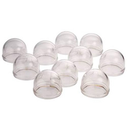SparePlastic Domes (10 pieces) for the rotatable camera head of  40 mm of the VIS 300 / 350 Endoscope