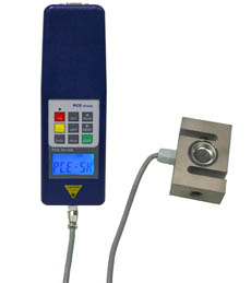 PCE-SH series force meter: dynamometric cell for traction