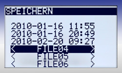 8-positions memory which can be individually identified, 800 measurements.