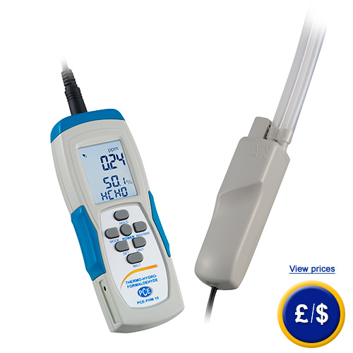 Further information on the Formaldehyde Data Logger PCE-FHM 10