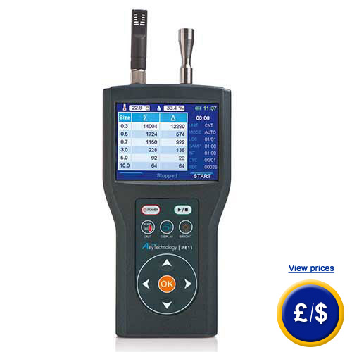 Handheld Laser-Particle Counter P611
