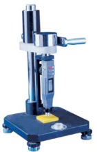 PCE-HT200 (Shore A) hardness tester: test position for taking measurements in series