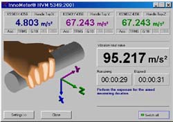 human vibration meter-software 2