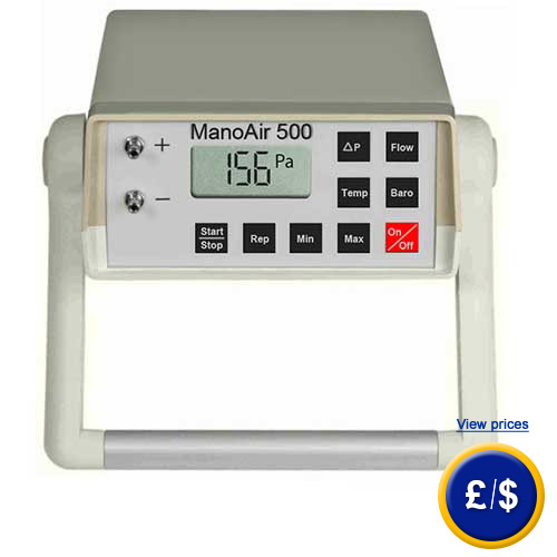 Micromanometer ManoAir500