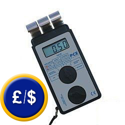PCE-WP 24 Moisture Meter for Wood types and building materials.