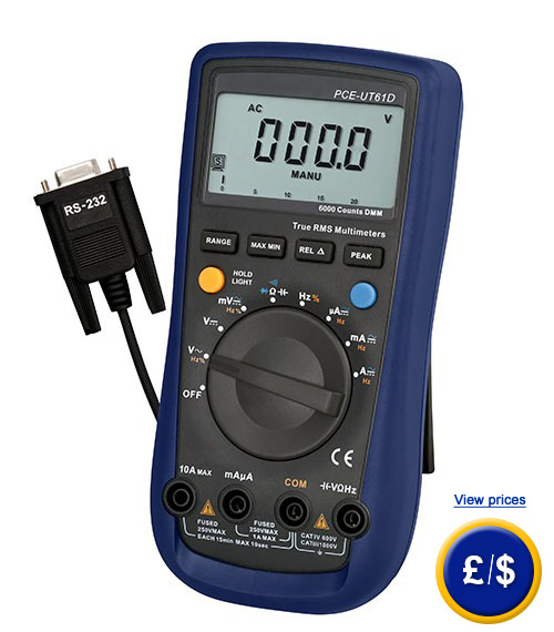 TRMS PCE-UT 61D Multimeter