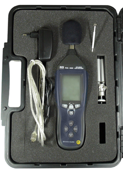 PCE-322 A noise meter carrying case.
