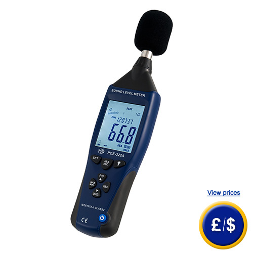 noise meter pce-322a new