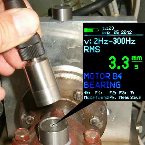 Oscillation Analyzer PCE-VM 25 application